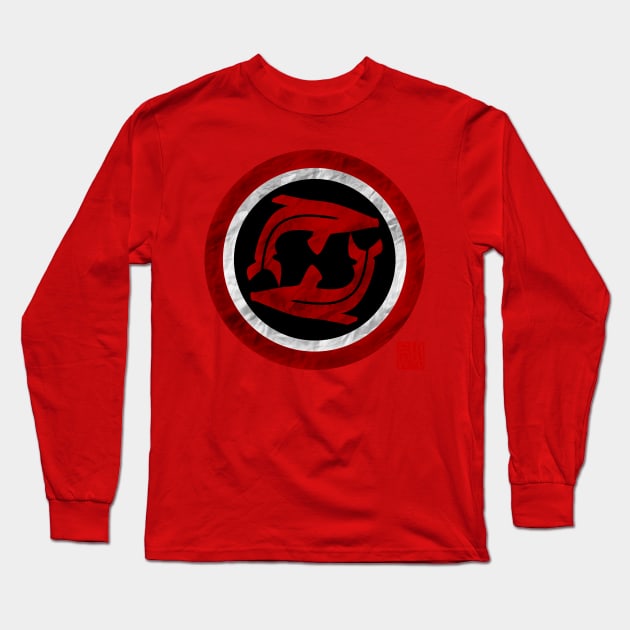 Carp Kamon Long Sleeve T-Shirt by BennySensei